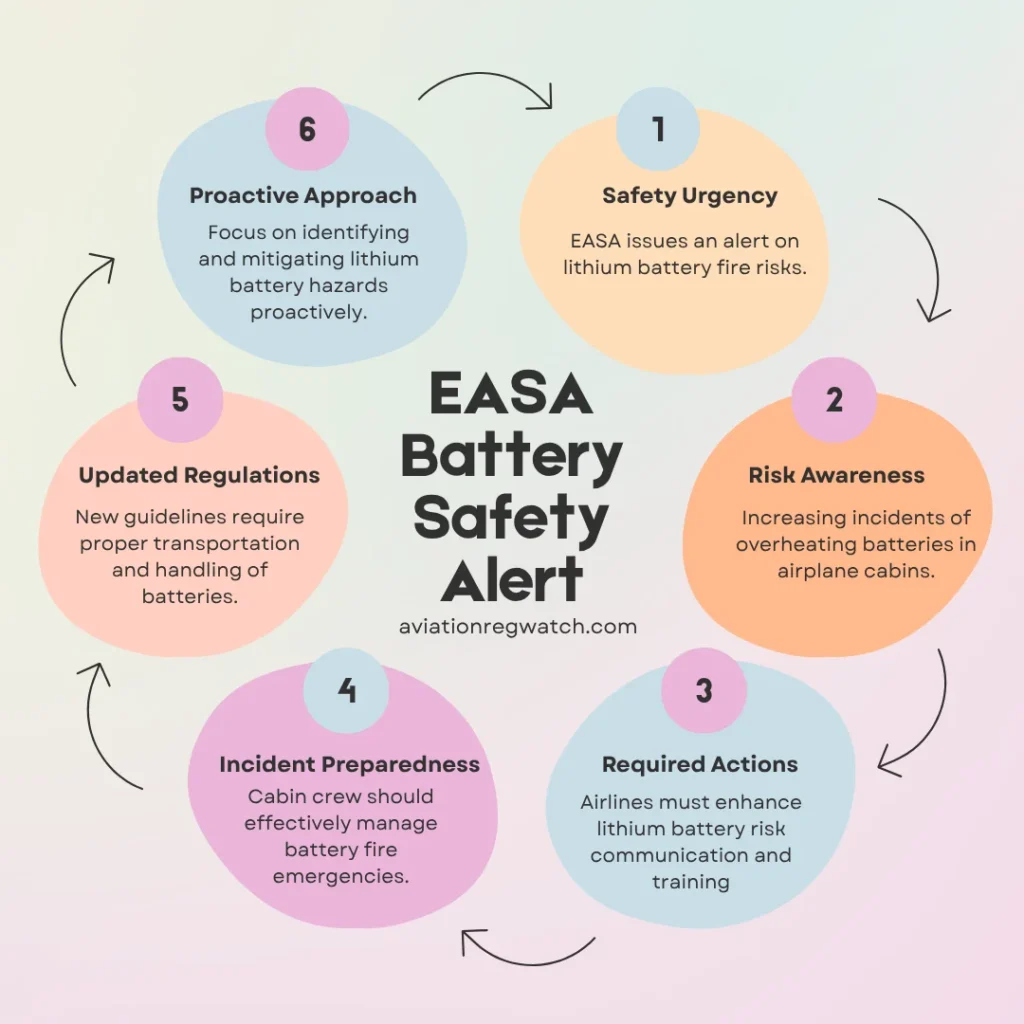 EASA lithium battery safety