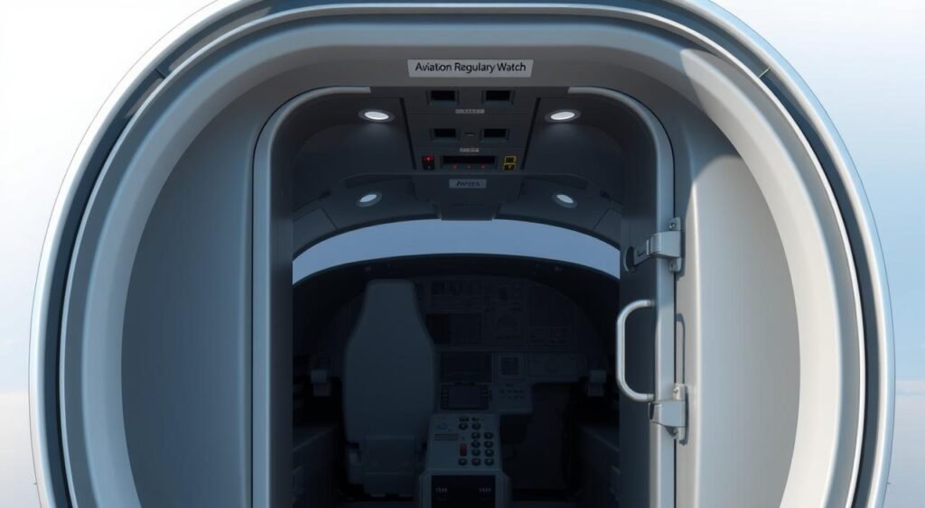 secondary cockpit barriers on new passenger aircraft-cockpit door enhancements