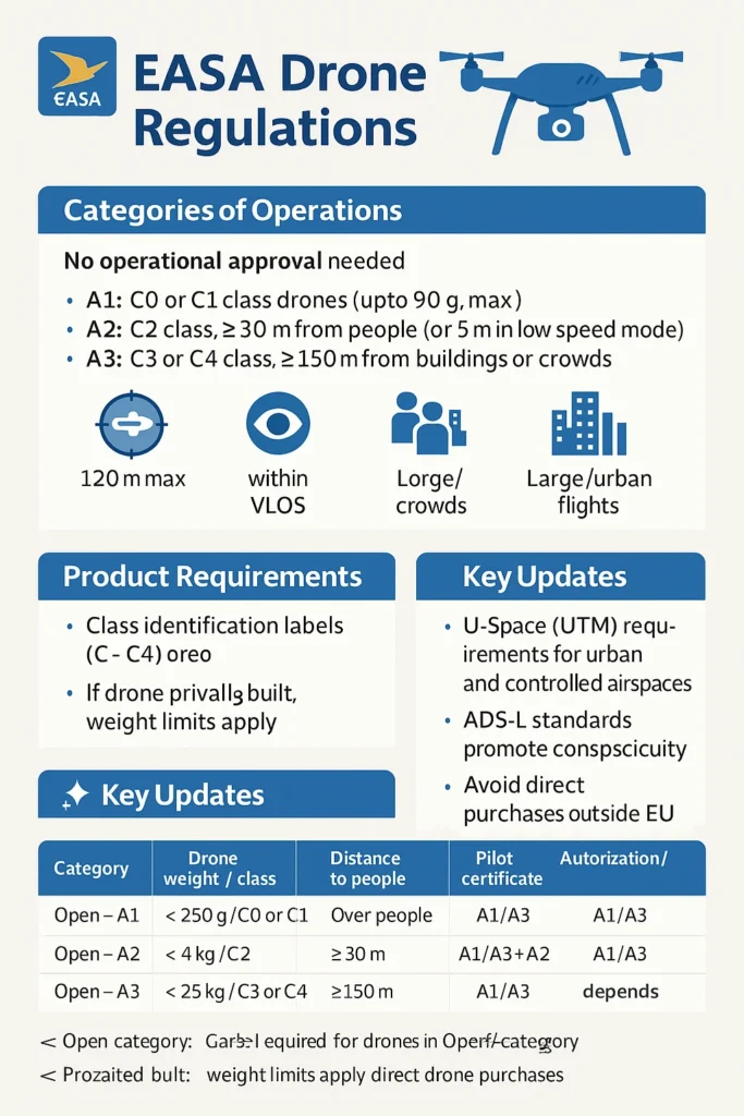 EASA Drone Regulations