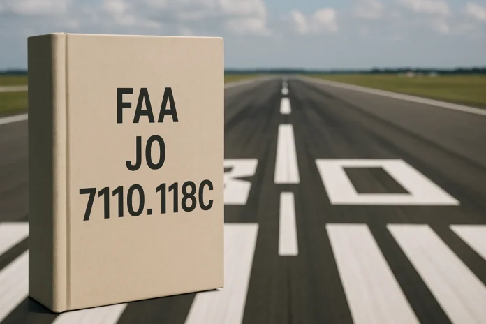FAA JO 7110.118C