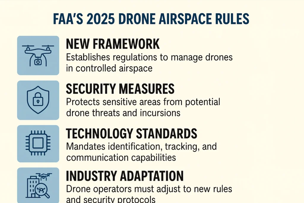 FAA drone airspace rules