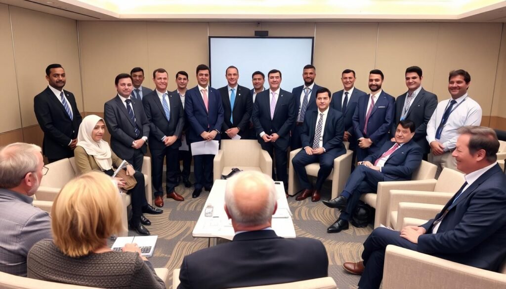 Aviation stakeholders collaboration meeting discussing IATA 2026 updates